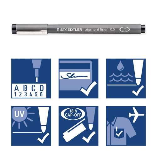 Staedtler pigment 2025 liner refill